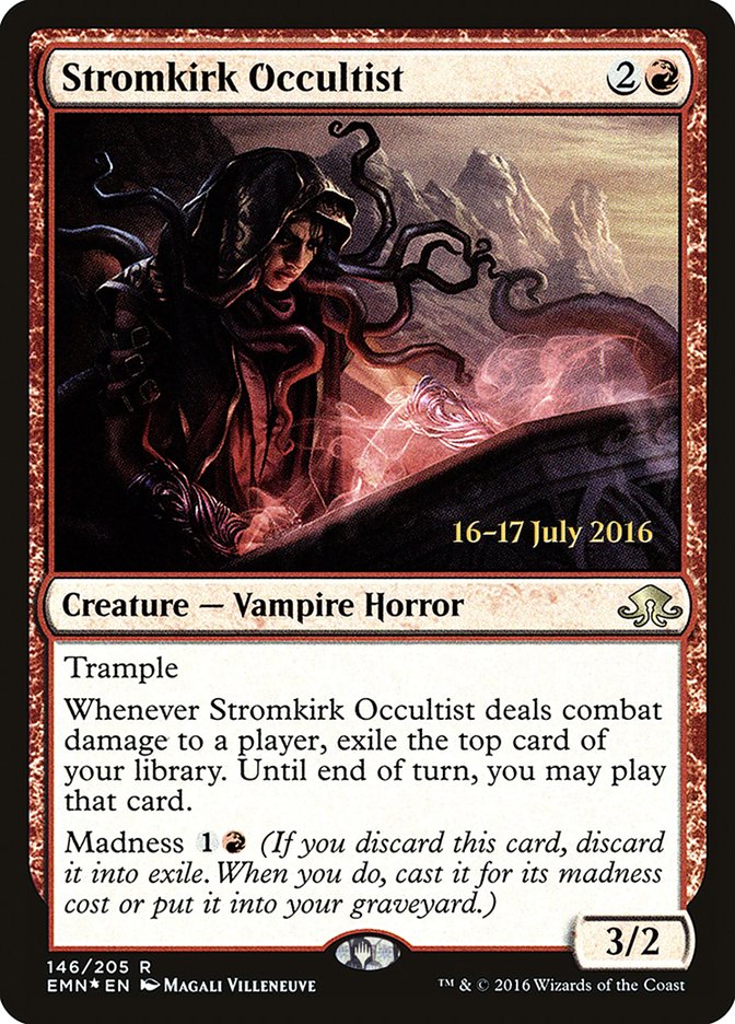 Stromkirk Occultist  [Eldritch Moon Prerelease Promos] | Nerdhalla Games