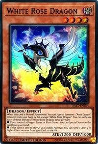 White Rose Dragon [SAST-ENSE4] Super Rare | Nerdhalla Games