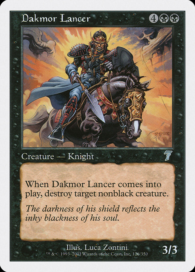 Dakmor Lancer [Seventh Edition] | Nerdhalla Games