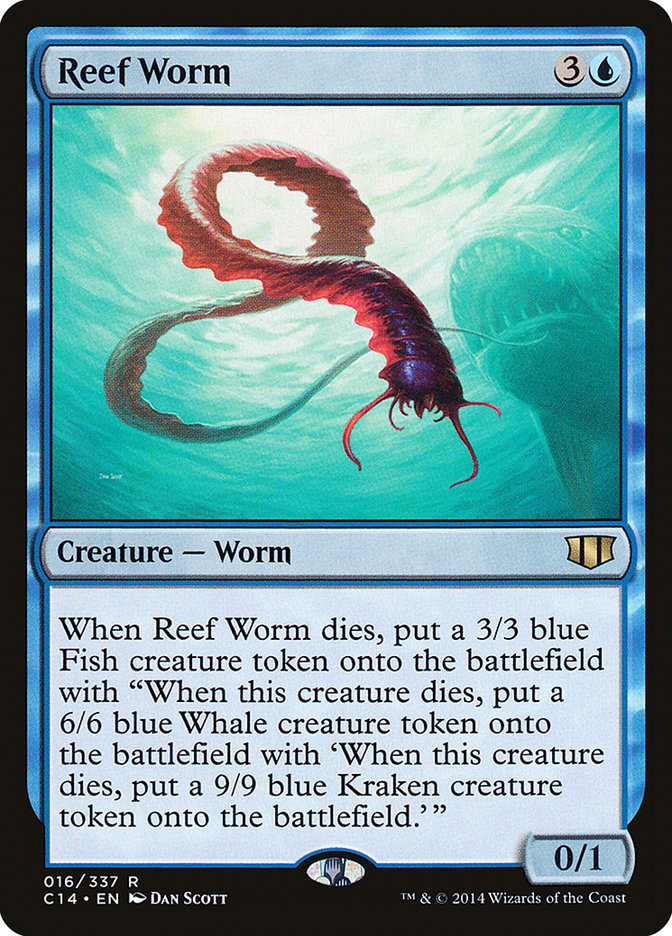 Reef Worm [Commander 2014] | Nerdhalla Games