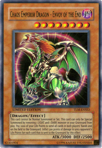 Chaos Emperor Dragon - Envoy of the End [TLM-ENSE2] Ultra Rare | Nerdhalla Games