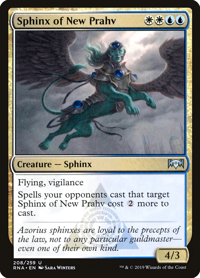 Sphinx of New Prahv [Ravnica Allegiance] | Nerdhalla Games