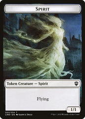 Spirit // Zombie Token [Commander Legends Tokens] | Nerdhalla Games