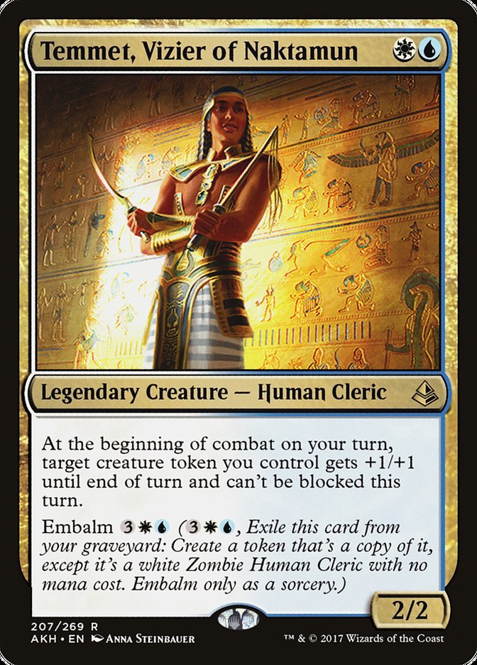 Temmet, Vizier of Naktamun [Amonkhet] | Nerdhalla Games