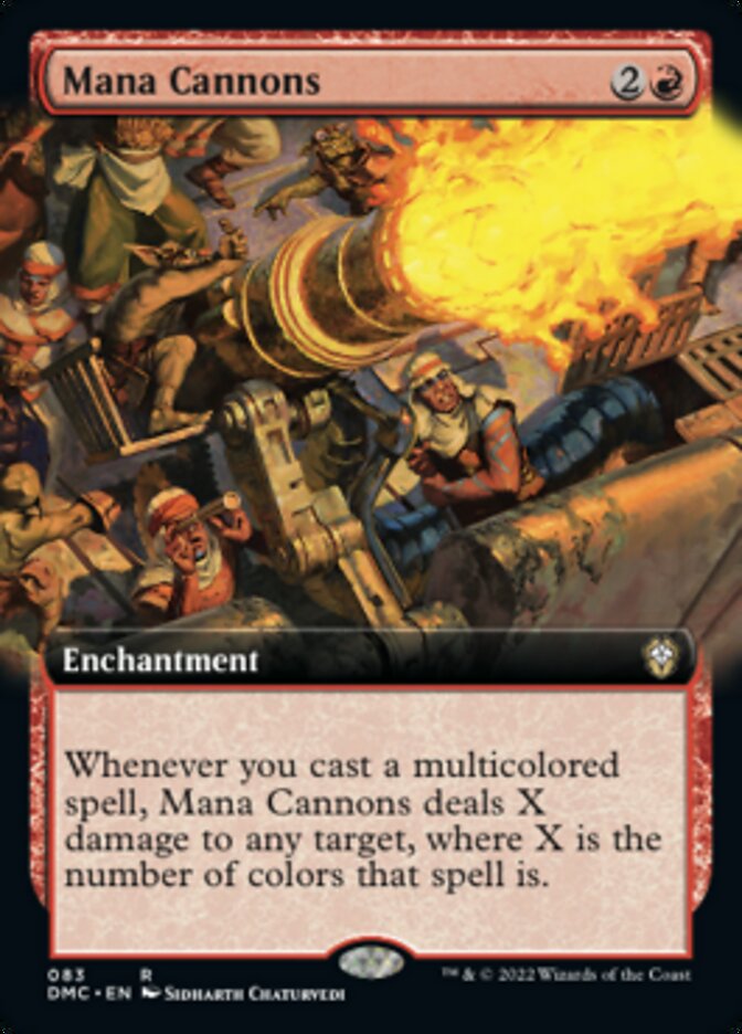 Mana Cannons (Extended Art) [Dominaria United Commander] | Nerdhalla Games