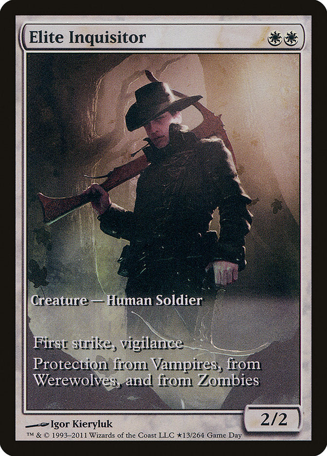 Elite Inquisitor (Game Day) [Innistrad Promos] | Nerdhalla Games