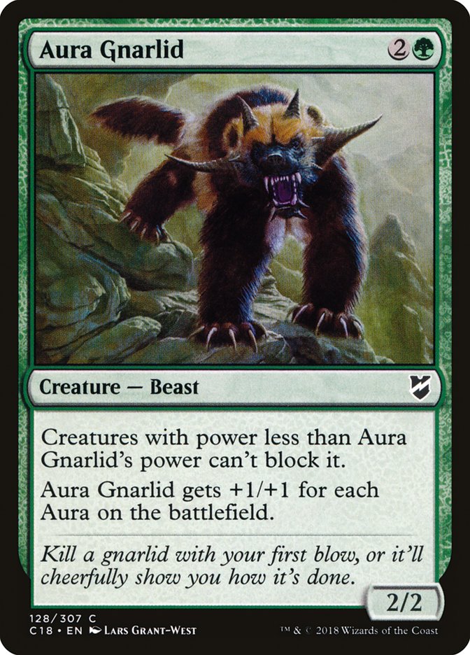 Aura Gnarlid [Commander 2018] | Nerdhalla Games