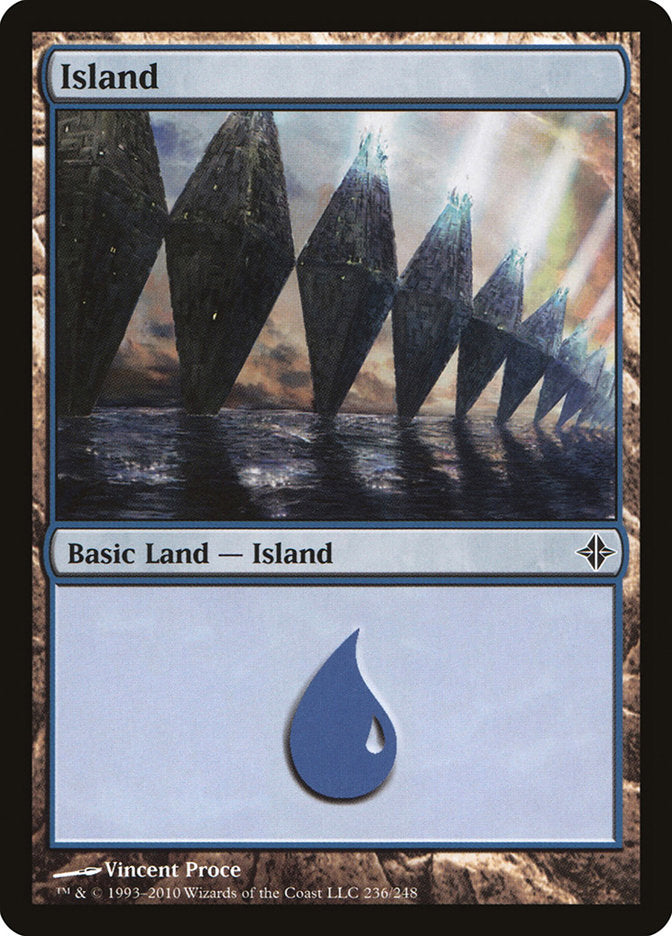 Island (236) [Rise of the Eldrazi] | Nerdhalla Games