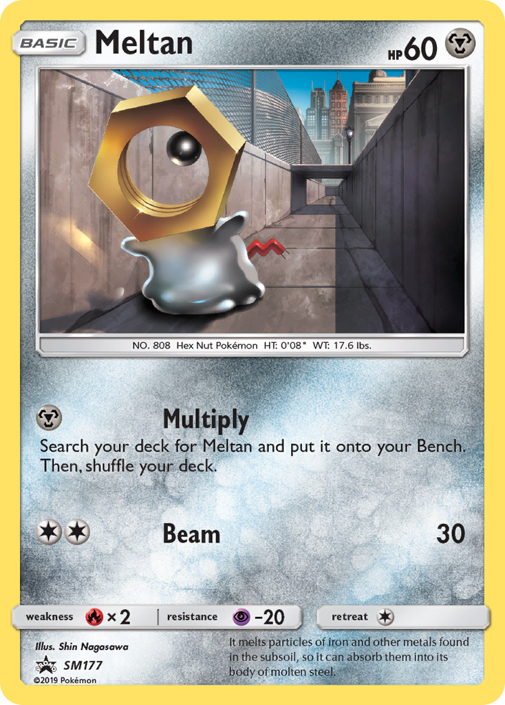 Meltan (SM177) [Sun & Moon: Black Star Promos] | Nerdhalla Games