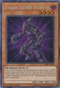 Vision HERO Vyon [BLHR-EN059] Secret Rare | Nerdhalla Games