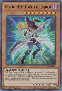 Vision HERO Witch Raider [BLHR-EN060] Ultra Rare | Nerdhalla Games