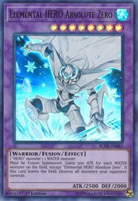 Elemental HERO Absolute Zero [BLHR-EN065] Ultra Rare | Nerdhalla Games