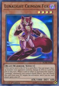 Lunalight Crimson Fox [BLHR-EN067] Ultra Rare | Nerdhalla Games