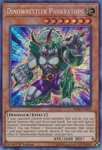 Dinowrestler Pankratops [BLHR-EN070] Secret Rare | Nerdhalla Games