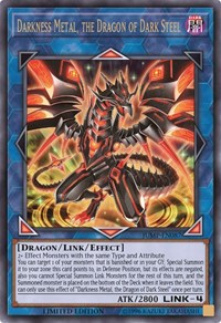 Darkness Metal, the Dragon of Dark Steel [JUMP-EN087] Ultra Rare | Nerdhalla Games