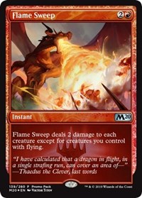 Flame Sweep [Promo Pack: Core Set 2020] | Nerdhalla Games