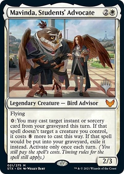 Mavinda, Students' Advocate (Promo Pack) [Strixhaven: School of Mages Promos] | Nerdhalla Games