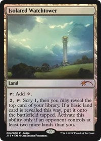 Isolated Watchtower [Judge Promos] | Nerdhalla Games