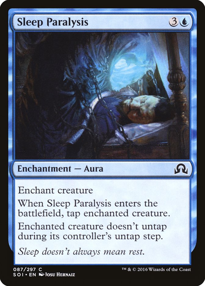 Sleep Paralysis [Shadows over Innistrad] | Nerdhalla Games