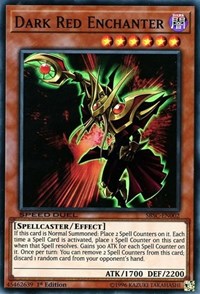 Dark Red Enchanter [SBSC-EN002] Super Rare | Nerdhalla Games