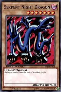 Serpent Night Dragon [SS03-ENA01] Common | Nerdhalla Games