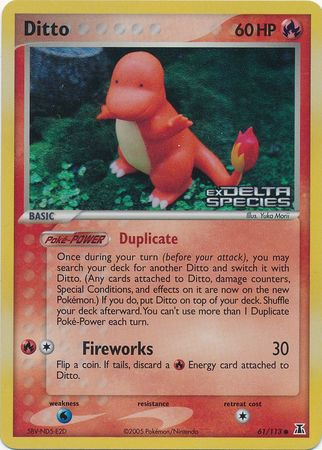 Ditto (61/113) (Stamped) [EX: Delta Species] | Nerdhalla Games