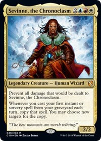 Sevinne, the Chronoclasm (Commander 2019) [Oversize Cards] | Nerdhalla Games