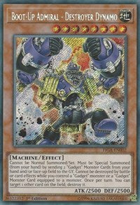 Boot-Up Admiral - Destroyer Dynamo [FIGA-EN002] Secret Rare | Nerdhalla Games