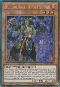 Brotherhood of the Fire Fist - Ram [FIGA-EN011] Secret Rare | Nerdhalla Games