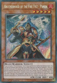 Brotherhood of the Fire Fist - Panda [FIGA-EN013] Secret Rare | Nerdhalla Games