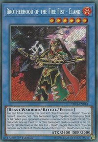 Brotherhood of the Fire Fist - Eland [FIGA-EN014] Secret Rare | Nerdhalla Games