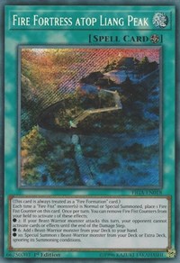 Fire Fortress atop Liang Peak [FIGA-EN018] Secret Rare | Nerdhalla Games