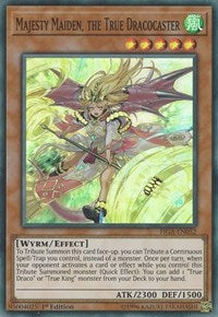 Majesty Maiden, the True Dracocaster [FIGA-EN052] Super Rare | Nerdhalla Games