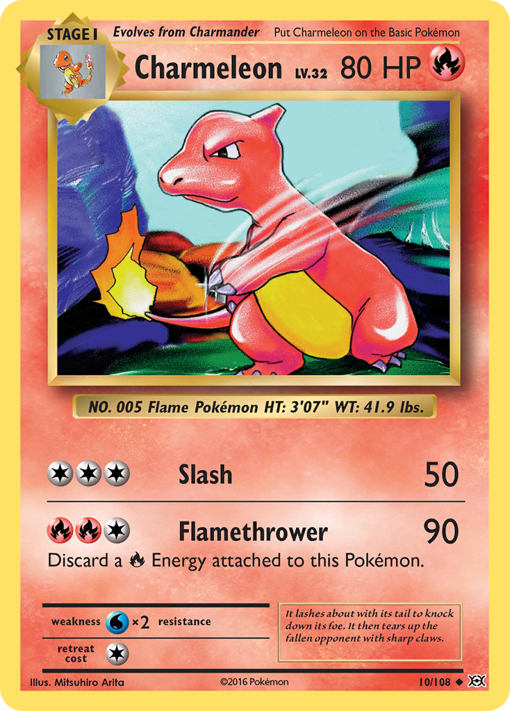 Charmeleon (10/108) [XY: Evolutions] | Nerdhalla Games