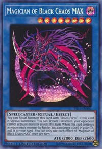 Magician of Black Chaos MAX [TN19-EN002] Prismatic Secret Rare | Nerdhalla Games