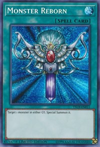 Monster Reborn [TN19-EN011] Prismatic Secret Rare | Nerdhalla Games