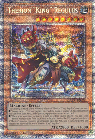 Therion King Regulus [DIFO-EN007] Starlight Rare | Nerdhalla Games