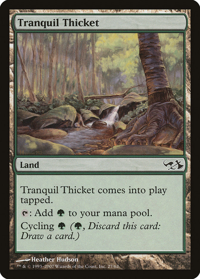 Tranquil Thicket [Duel Decks: Elves vs. Goblins] | Nerdhalla Games