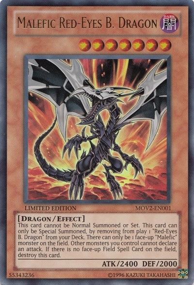 Malefic Red-Eyes B. Dragon [MOV2-EN001] Ultra Rare | Nerdhalla Games