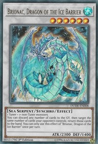 Brionac, Dragon of the Ice Barrier [DUDE-EN008] Ultra Rare | Nerdhalla Games