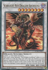 Scarlight Red Dragon Archfiend [DUDE-EN013] Ultra Rare | Nerdhalla Games