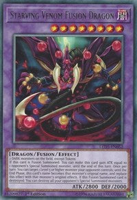 Starving Venom Fusion Dragon [LED5-EN052] Rare | Nerdhalla Games