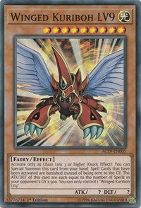 Winged Kuriboh LV9 [AC19-EN005] Super Rare | Nerdhalla Games