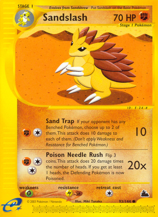 Sandslash (93/144) [Skyridge] | Nerdhalla Games