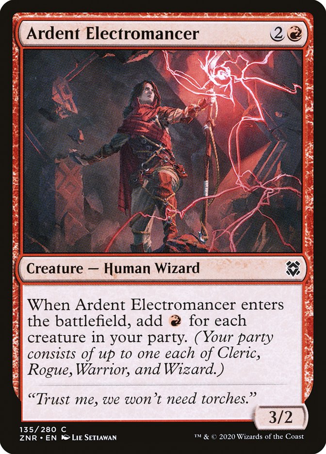 Ardent Electromancer [Zendikar Rising] | Nerdhalla Games