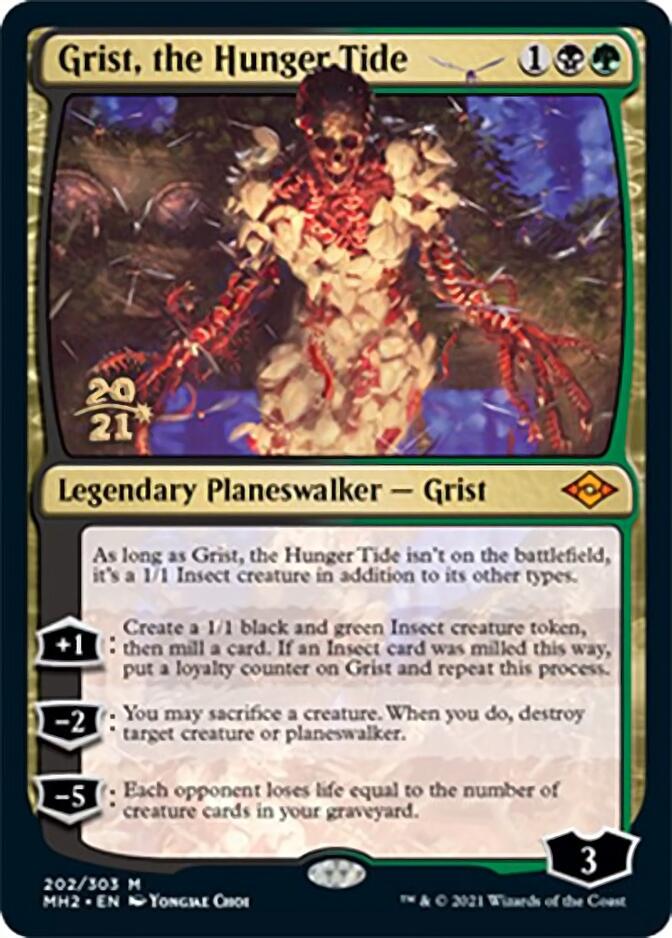 Grist, the Hunger Tide [Modern Horizons 2 Prerelease Promos] | Nerdhalla Games