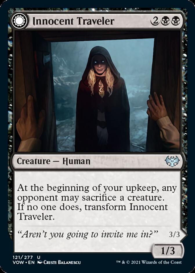 Innocent Traveler // Malicious Invader [Innistrad: Crimson Vow] | Nerdhalla Games