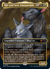 Rin and Seri, Inseparable (1508) // Rin and Seri, Inseparable [Secret Lair Commander Deck: Raining Cats and Dogs] | Nerdhalla Games