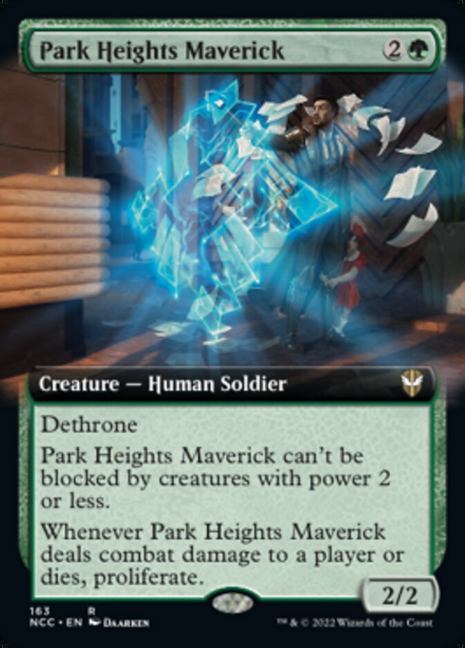 Park Heights Maverick (Extended Art) [Streets of New Capenna Commander] | Nerdhalla Games