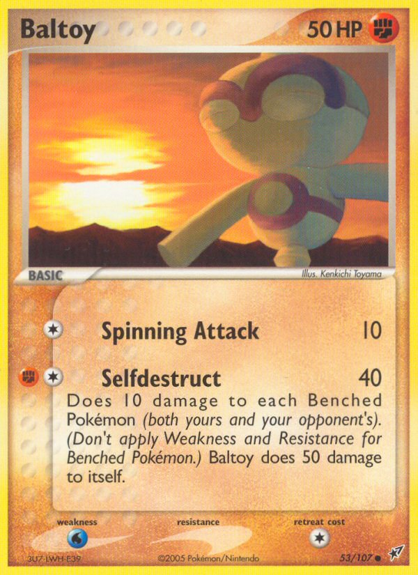 Baltoy (53/107) [EX: Deoxys] | Nerdhalla Games